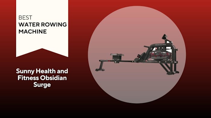 Sunny Health and Fitness Obsidian Surge Rower